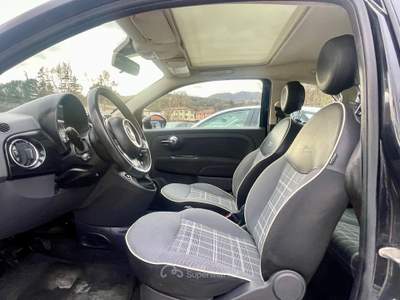Fiat 500 1.2 Lounge 2017 TETTO-CRUISE-CROMATURE Nero usata Potenza