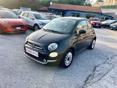 Fiat 500 1.2 Lounge 2017 TETTO-CRUISE-CROMATURE Nero usata Potenza