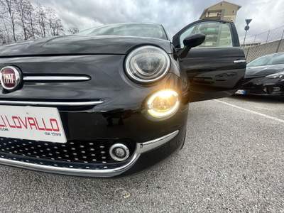 Fiat 500 1.2 Lounge 2017 TETTO-CRUISE-CROMATURE Nero usata Potenza