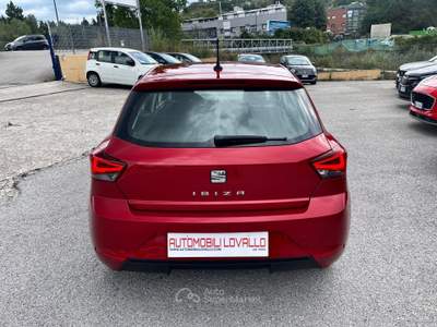 Seat Ibiza 1.6 TDI 80CV 5 porte NAVI-RADAR 2019 Rosso usata Potenza