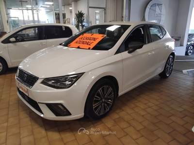 Seat Ibiza 1.6 TDI 95 CV 5 porte Xcellenge 16" LED Bianco usata Vigevano