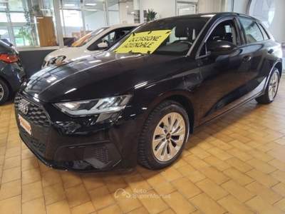 Audi A3 SPORBACK 40 E TFSI S tr. Business PLUG IN HYBRID Nero usata Vigevano