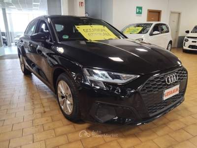 Audi A3 SPORBACK 40 E TFSI S tr. Business GRIMALDI SP.DAY Nero usata Vigevano
