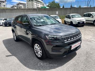 Jeep Compass 1.6 mtj 130cv 2022 NAVI-BIXENO-RADAR Grigio usata Potenza