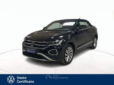 Volkswagen T-Roc cabriolet 1.5 tsi style dsg Nero usata Vicenza
