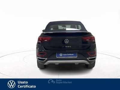 Volkswagen T-Roc cabriolet 1.5 tsi style dsg Nero usata Vicenza