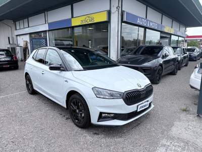 Skoda Fabia 1.0 tsi Monte Carlo 115cv Bianco usata MALNATE
