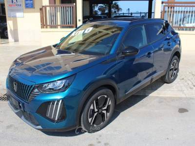 Peugeot 2008 PureTech 100 S&S Allure-KM0 Blu/Azzurro usata Trapani