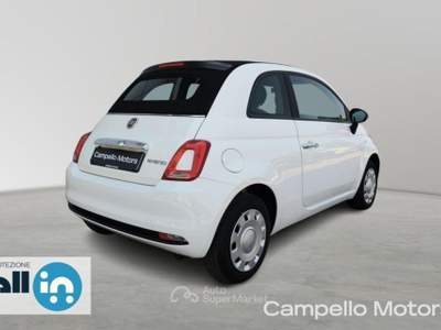 Fiat 500 500C 1.0 70cv Hybrid MY23 Bianco usata Venezia