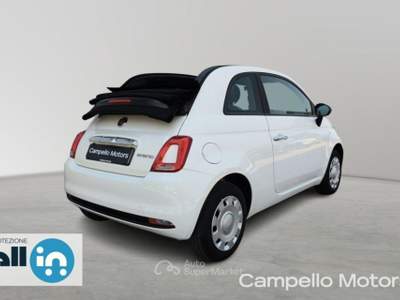 Fiat 500 500C 1.0 70cv Hybrid MY23 Bianco usata Venezia