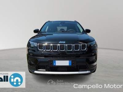 Jeep Compass Phev  Phev 1.3 T4 4XE 190cv AT6 Limited Nero usata Venezia