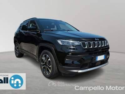 Jeep Compass Phev  Phev 1.3 T4 4XE 190cv AT6 Limited Nero usata Venezia