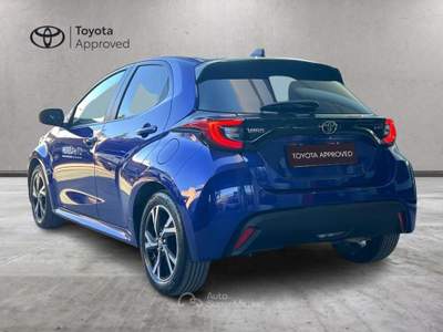 Toyota Yaris 1.5 Hybrid 5 porte Trend Blu/Azzurro usata Sassari