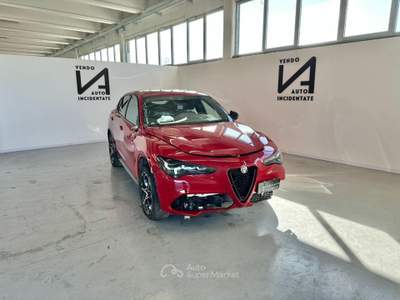 Alfa Romeo Stelvio 2.2 TURBODIESEL 210CV AT8 Q4 VELOCE Rosso usata Megliadino San Vitale