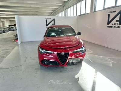Alfa Romeo Stelvio 2.2 TURBODIESEL 210CV AT8 Q4 VELOCE Rosso usata Megliadino San Vitale
