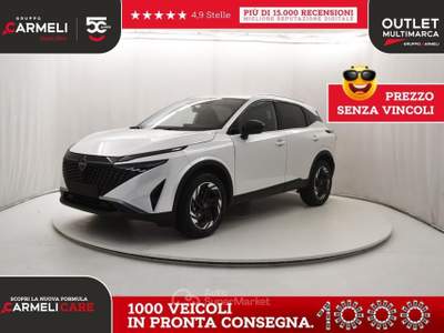 Nissan Qashqai 1.3 Mild Hybrid N-Connecta 2WD Bianco usata Coccaglio