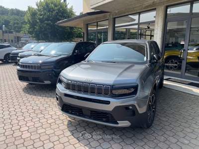 Jeep Avenger HYBRID E-DCT6 MHEV MOD SUMMIT +WINTER PACK Nero usata Provaglio d'Iseo