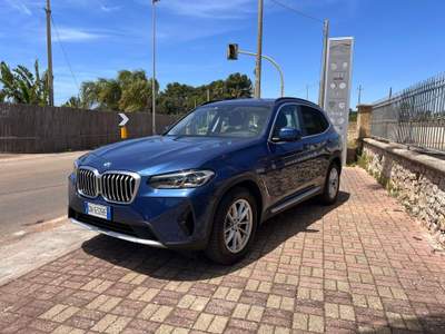 BMW X3 BMW X3 SPORT 48V SDRIVE Blu/Azzurro usata Sannicola
