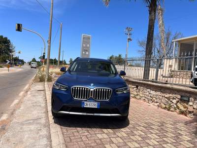 BMW X3 BMW X3 SPORT 48V SDRIVE Blu/Azzurro usata Sannicola