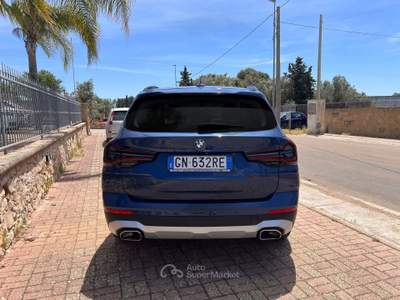 BMW X3 BMW X3 SPORT 48V SDRIVE Blu/Azzurro usata Sannicola