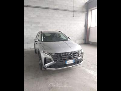 Hyundai Tucson  - tucson 1.6 hev exellence 2wd 215cv auto Argento usata Piacenza