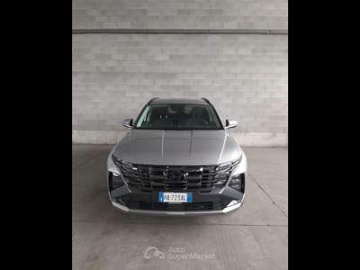 Hyundai Tucson  - tucson 1.6 hev exellence 2wd 215cv auto Argento usata Piacenza