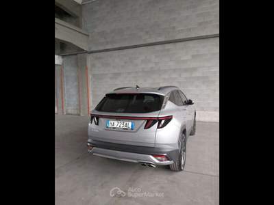 Hyundai Tucson  - tucson 1.6 hev exellence 2wd 215cv auto Argento usata Piacenza