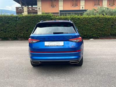 Skoda Kodiaq 2.0 TSI 4x4 DSG 7 posti RS Blu/Azzurro usata Ala