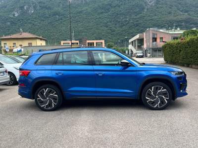 Skoda Kodiaq 2.0 TSI 4x4 DSG 7 posti RS Blu/Azzurro usata Ala