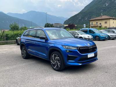 Skoda Kodiaq 2.0 TSI 4x4 DSG 7 posti RS Blu/Azzurro usata Ala