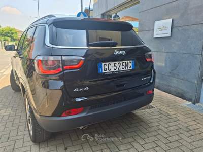 Jeep Compass UNICO PROPRIETARIO, CHILOMETRI CERTIFICATI Nero usata Volpiano