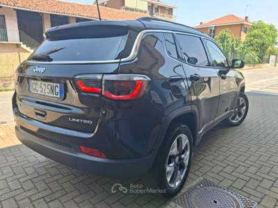 Jeep Compass UNICO PROPRIETARIO, CHILOMETRI CERTIFICATI Nero usata Volpiano