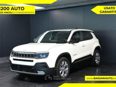 Jeep Avenger 1.2 Turbo 100 CV Altitude Bianco usata Arsiè Jeep Avenger 1.2 Turbo 100 CV Altitude Bianco usata Arsiè