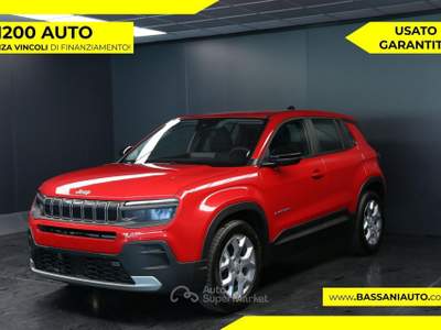 Jeep Avenger 1.2 Turbo 100 CV Altitude Rosso usata Arsiè Jeep Avenger 1.2 Turbo 100 CV Altitude Rosso usata Arsiè