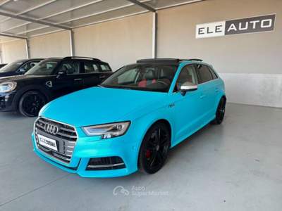 Audi S3 SPB 2.0 TFSI quattro S tr Tetto - Matrix - Virtual Blu/Azzurro usata Sedriano