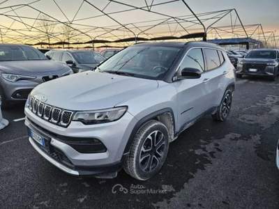 Jeep Compass 1.3 turbo t4 phev 190cv Limited 4xe auto - GG534RM Argento usata Basiliano