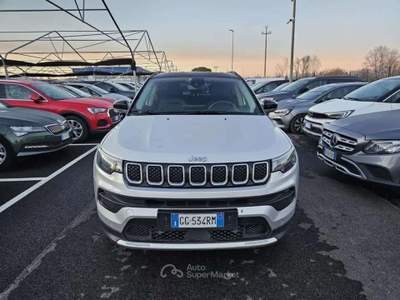 Jeep Compass 1.3 turbo t4 phev 190cv Limited 4xe auto - GG534RM Argento usata Basiliano