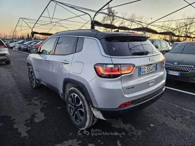 Jeep Compass 1.3 turbo t4 phev 190cv Limited 4xe auto - GG534RM Argento usata Basiliano