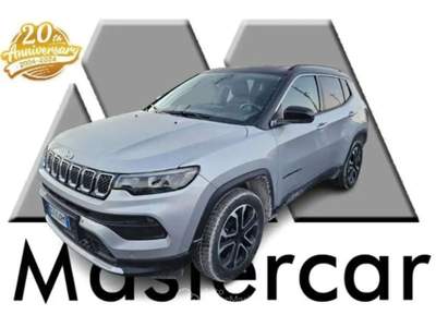 Jeep Compass 1.3 turbo t4 phev 190cv Limited 4xe auto - GG534RM Argento usata Basiliano