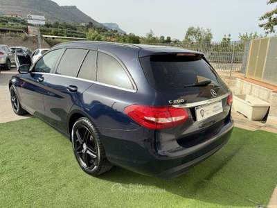 Mercedes-Benz Classe C C SW 200 d (BT) Sport auto Blu/Azzurro usata Spigno Saturnia
