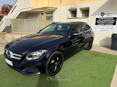 Mercedes-Benz Classe C C SW 200 d (BT) Sport auto Blu/Azzurro usata Spigno Saturnia
