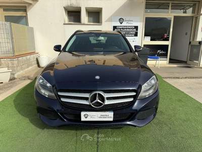 Mercedes-Benz Classe C C SW 200 d (BT) Sport auto Blu/Azzurro usata Spigno Saturnia