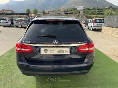 Mercedes-Benz Classe C C SW 200 d (BT) Sport auto Blu/Azzurro usata Spigno Saturnia