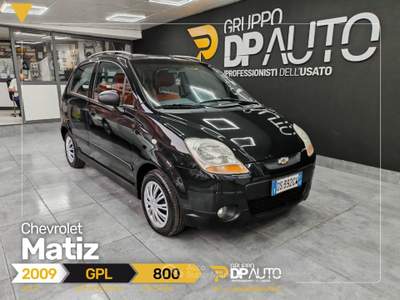 Chevrolet Matiz 0.8 S Smile ecologic Gpl Nero usata Marano di Napoli