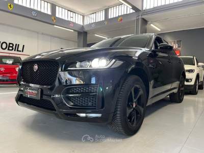 Jaguar F-Pace 2.0d R-Sport awd 180cv auto Nero usata Torino