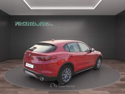 Alfa Romeo Stelvio 2.2 t Business Q4 190cv.PREZZO REALE Rosso usata San Nicolò