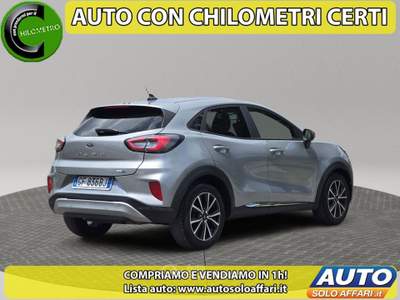 Ford Puma 1.0 H TITANIUM MHEV 125CV EURO6D MILD HYBRID 2021 Grigio usata Prato