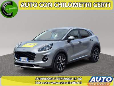 Ford Puma 1.0 H TITANIUM MHEV 125CV EURO6D MILD HYBRID 2021 Grigio usata Prato