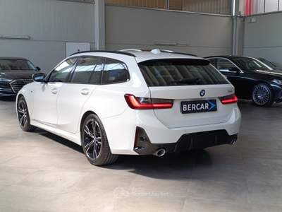 BMW Serie 3 325tds d Touring mhev 48V MSport auto Bianco usata Verona