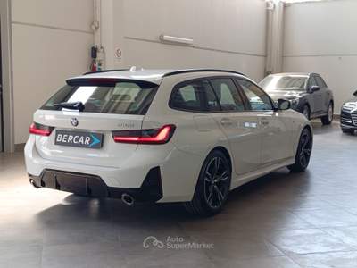 BMW Serie 3 325tds d Touring mhev 48V MSport auto Bianco usata Verona